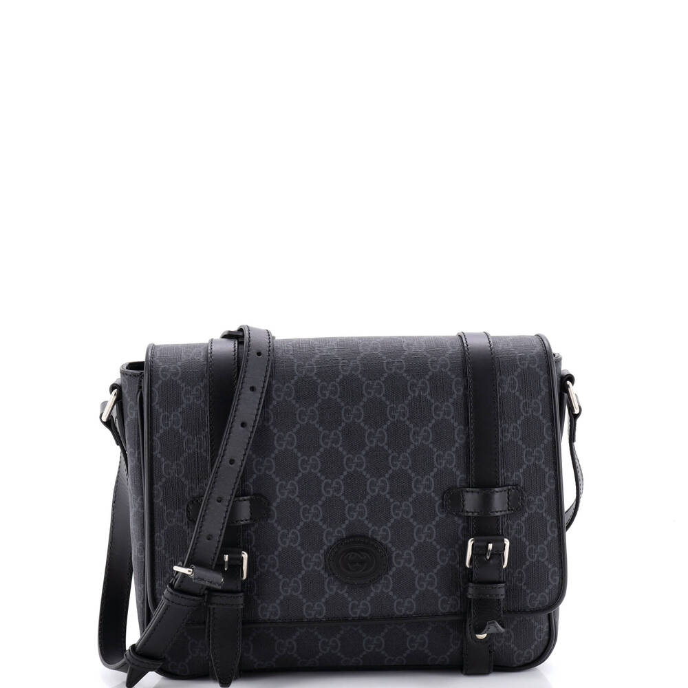 Gucci Interlocking G Patch Messenger #223461g12b - image 1